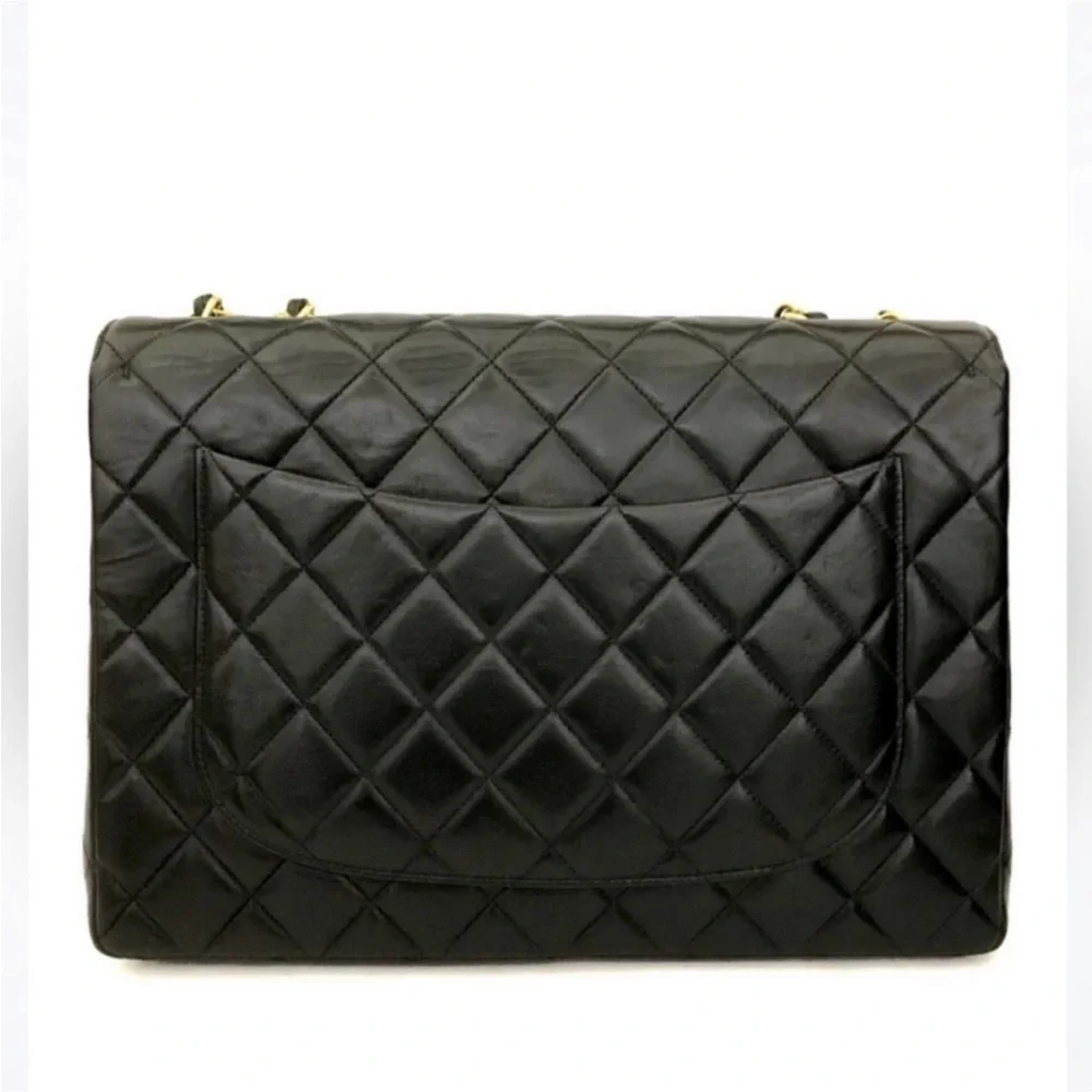 CHANEL Jumbo 30🤩11.8”🤩24K Hardware Amazing cond🤩Box Card Duster Org pamphlets - Picture 8 of 15